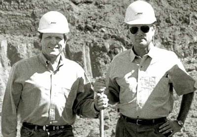 1996 Ron Hatfield (left)