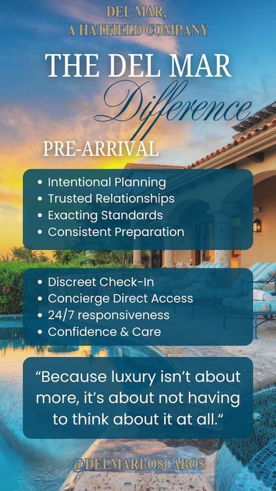 DM - Pre-Arrival Checklist