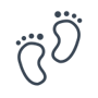 first_steps_baby_child_footprint_icon
